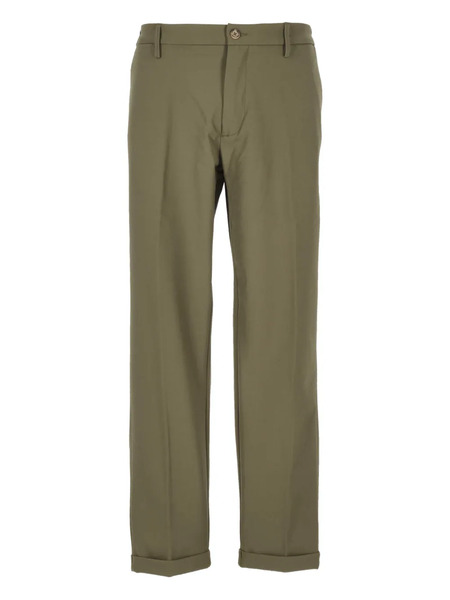  Re-hash Buttoned Straight-leg Trousers - Green 
