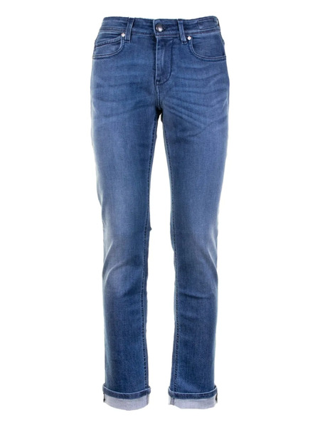  Re-hash Cuffed Jeans - Blue 