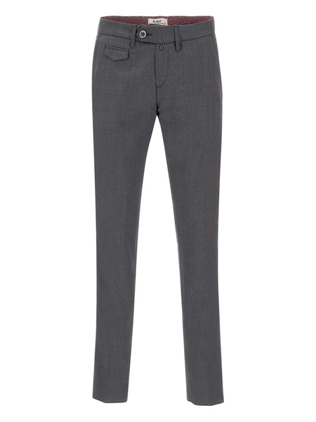  Re-hash Flap-pockets Tapered Trousers - Grey 