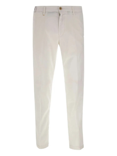  Re-hash Logo Button Chinos Trousers - White 