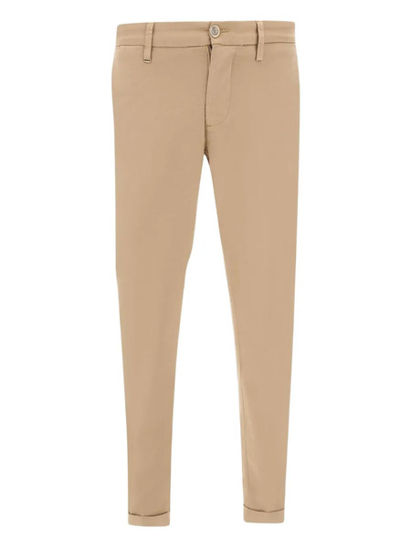  Re-hash Logo-patch Button Trousers - Neutrals 