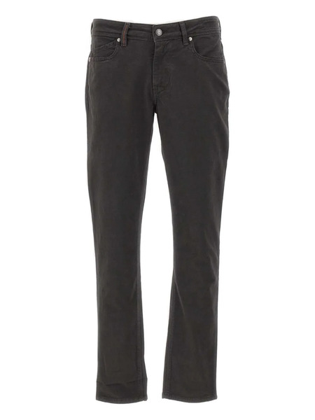  Re-hash Rubens Z Logo-patch Stretch Trousers - Grey 