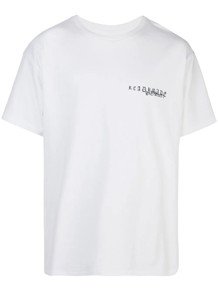  Readymade Boxy Fit Logo Print T-shirt - White 