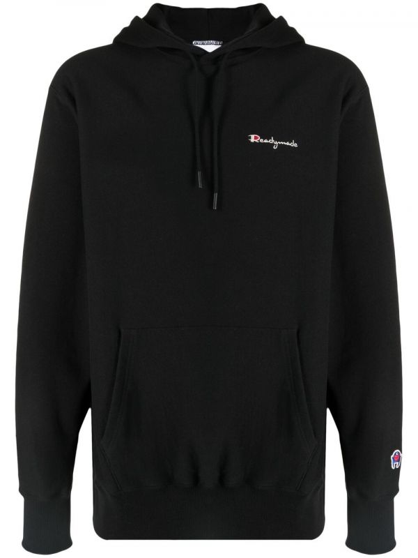  Readymade Embroidered Hoodie - Black 