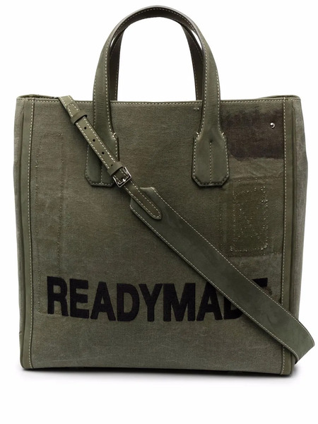  Readymade Large Logo Tote Bag - Green 