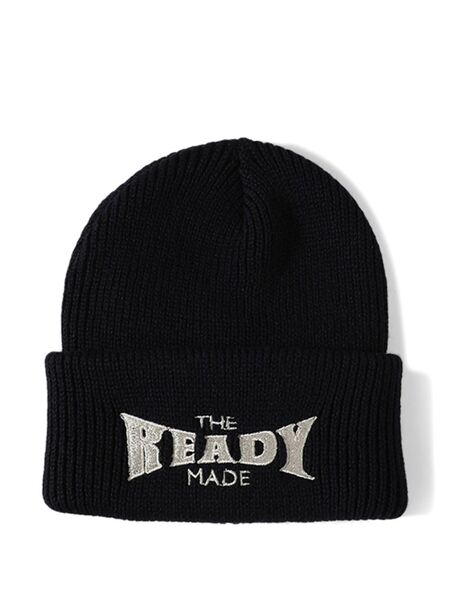  Readymade Logo-embroidered Beanie - Black 