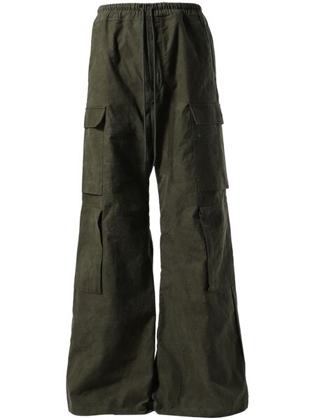  Readymade Logo-embroidered Cargo Trousers - Green 