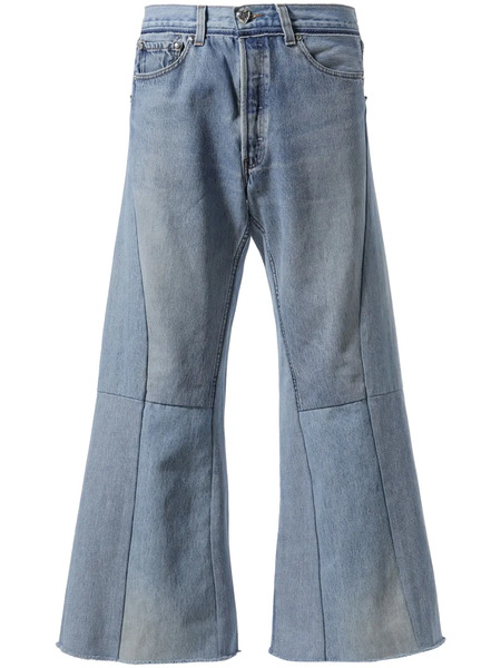  Readymade Panelled Bootcut Jeans - Blue 