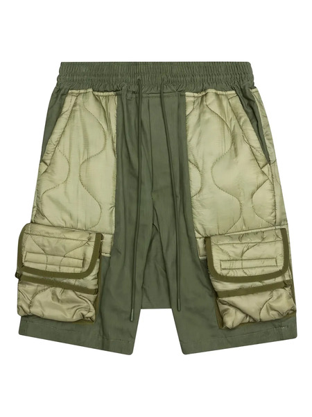  Readymade Quilted Cargo Shorts - Green 