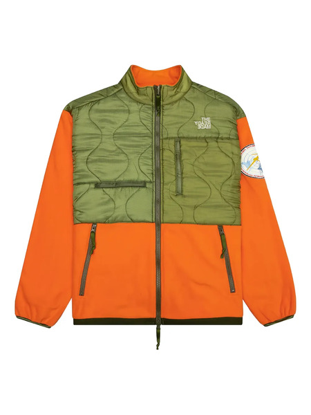  Readymade Quilted Fleece Jacket - Orange 