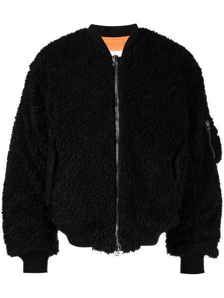  Readymade Zip-detail Bomber Jacket - Black 