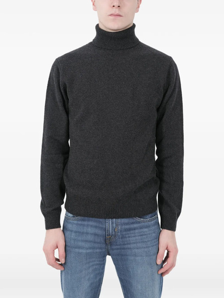  Re_branded Roll-neck Grey Sweater 