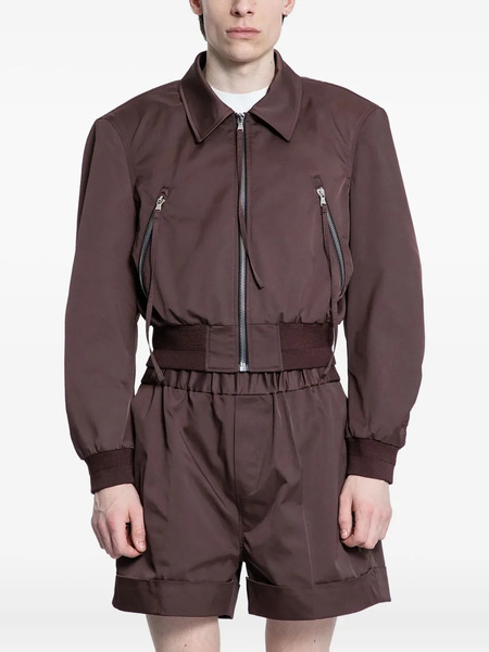  Recto 80's Tim Zip Jacket - Brown 