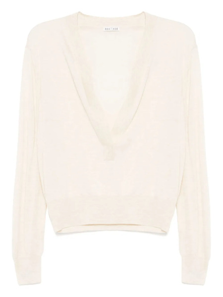  Recto Sheer Knitted Top - Neutrals 
