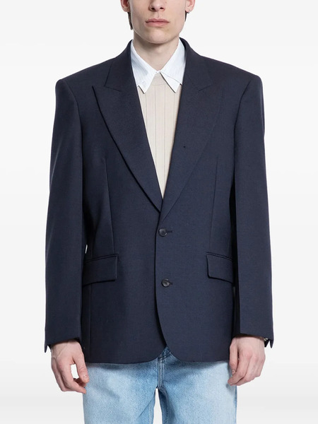 Recto Single-breasted Blazer - Blue 