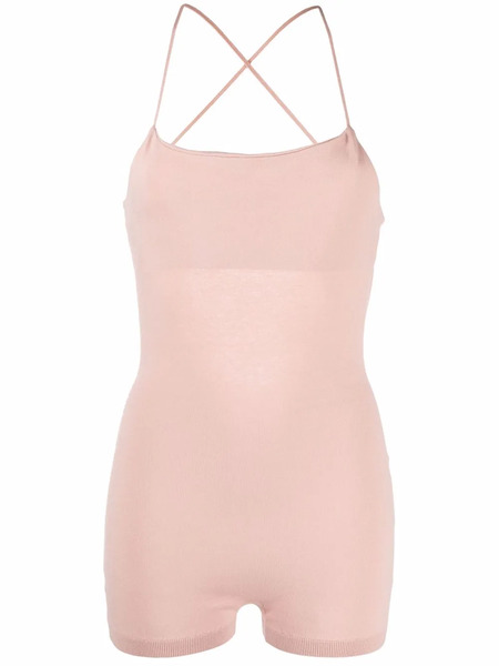  Red Valentino Spaghetti-strap Bodysuit - Neutrals 