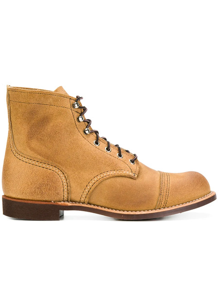  Red Wing Shoes Camel Suede Iron Ranger Desert Boots - Brown 