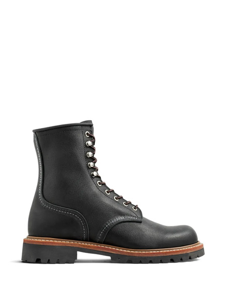  Red Wing Shoes Logger Leather Boots - Black 