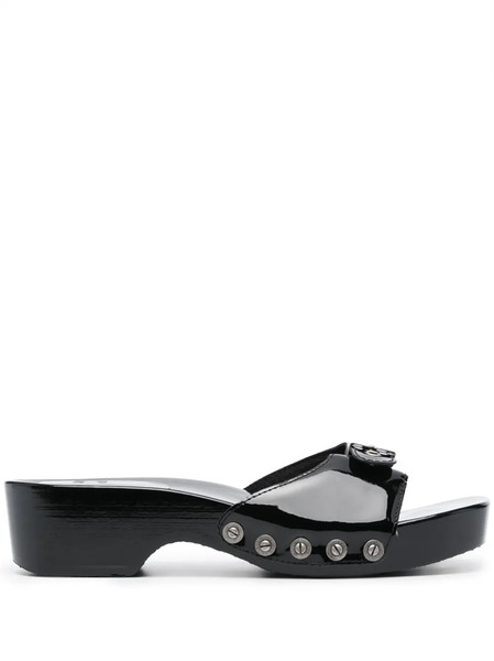  Re/done Buckled Sandals - Black 