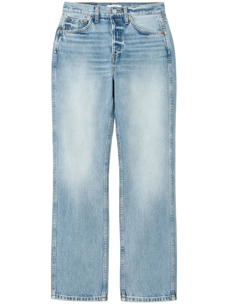  Re/done High-rise Loose Jeans - Blue 