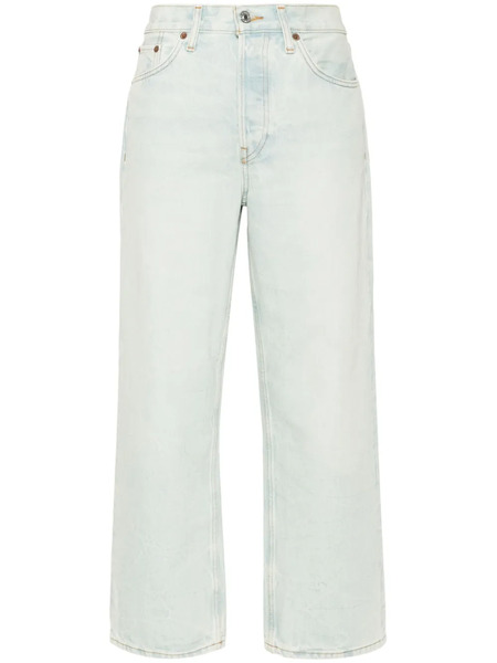  Re/done Loose Crop Jeans - Blue 