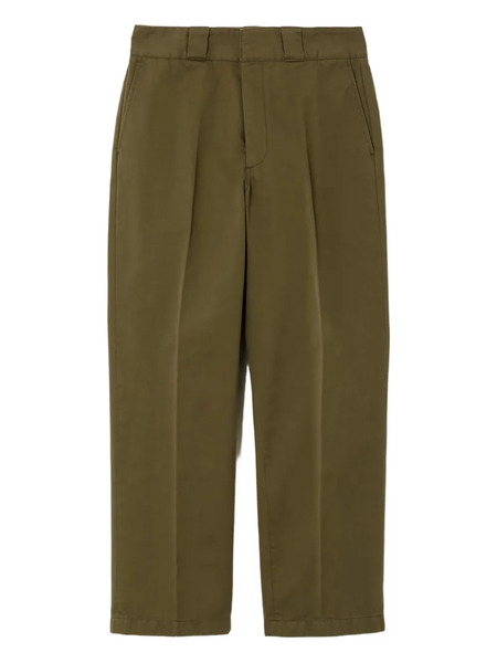  Re/done Pressed-crease Trousers - Green 