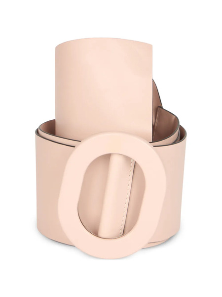  Red(v) Rounded Buckle Belt - Neutrals 
