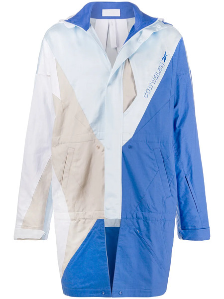  Reebok Colour Block Raincoat - Blue 