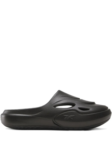  Reebok Dmx Recovery triple Black Slides 
