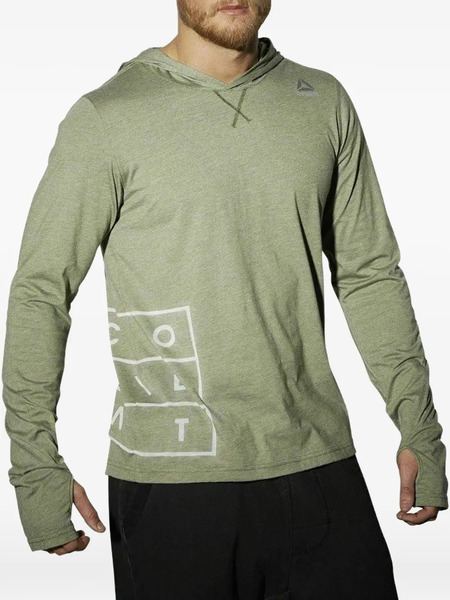  Reebok Lightweight Hooded Jacket - Green 