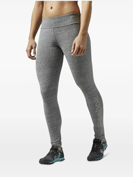  Reebok Logo-lettering Leggings - Grey 