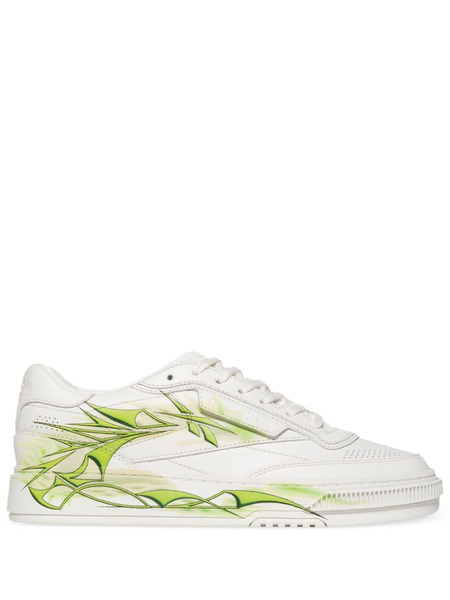  Reebok Ltd Club C Logo-print Sneakers - Neutrals 