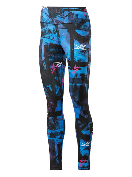  Reebok Printed Leggings - Blue 