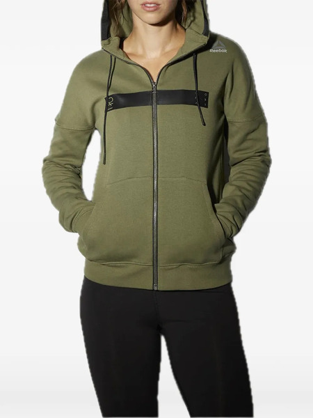  Reebok Rnf Oversized Hooded Jacket - Green 
