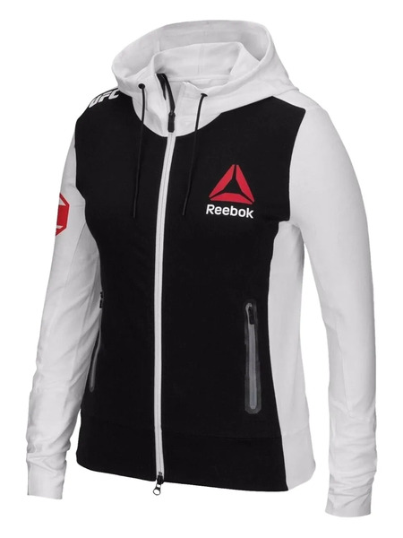  Reebok Zip Hooded Jacket - White 