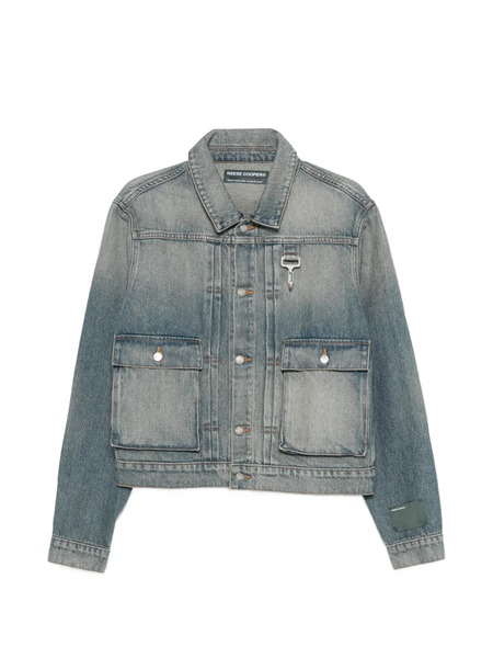  Reese Cooper Pocket Denim Jacket - Blue 