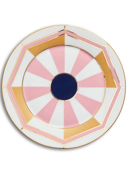  Reflections Copenhagen Alvares Bread Plate (set Of Two) - Pink 