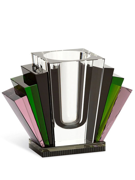  Reflections Copenhagen Harlem Geometric Vase - Neutrals 
