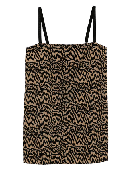  Reformation Adette Dress - Brown 