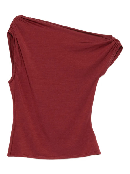  Reformation Belle Knit Top - Red 