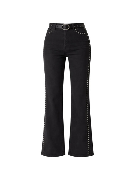  Reformation Cary Studded Jeans - Black 
