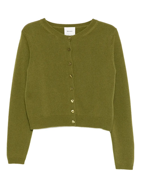  Reformation Clara Cardigan - Green 