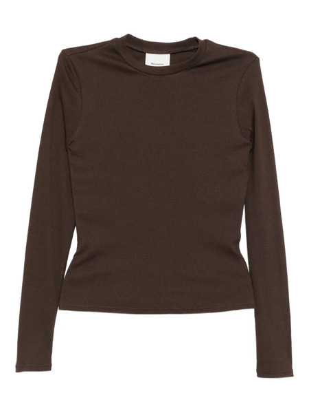  Reformation Davy T-shirt - Brown 