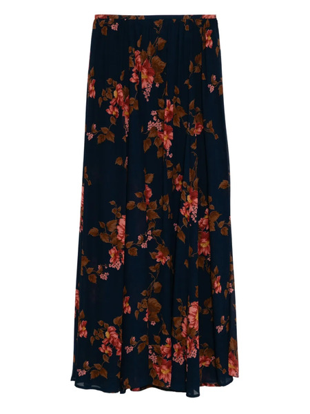  Reformation Gemma Skirt - Blue 