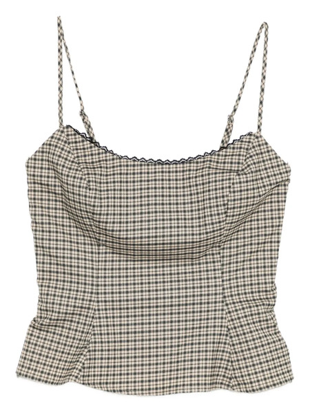  Reformation Genevieve Top - Neutrals 