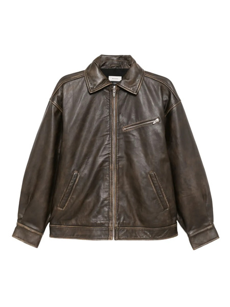  Reformation Jkt Veda Bomber - Brown 