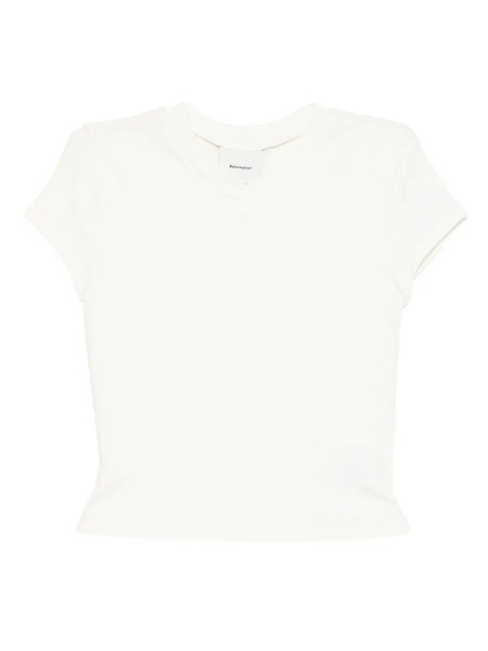  Reformation Lindie Top - White 