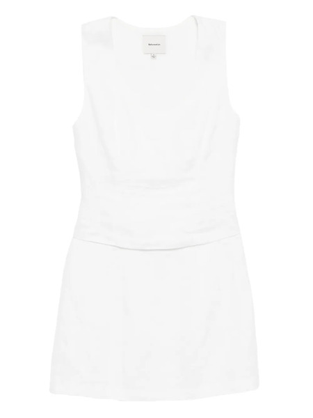  Reformation Lindsey Linen Two Piece - White 
