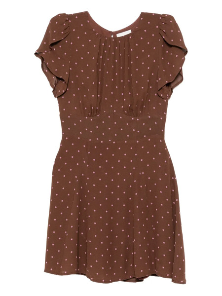  Reformation Lula Dress - Brown 