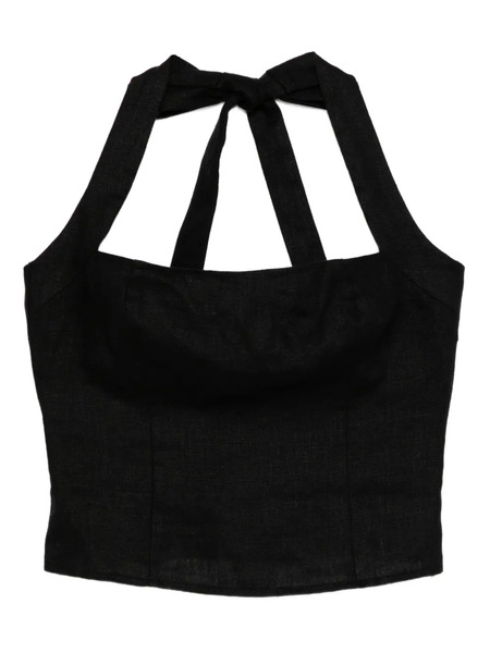  Reformation Malika Top - Black 